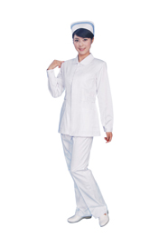 護(hù)士服分體套裝長袖TMHSF-008 護(hù)士服分體套裝長袖TMHSF-008