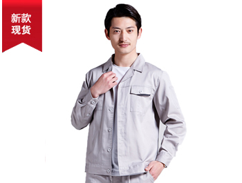灰色全棉工作服TMYS2017-2 灰色全棉工作服TMYS2017-2